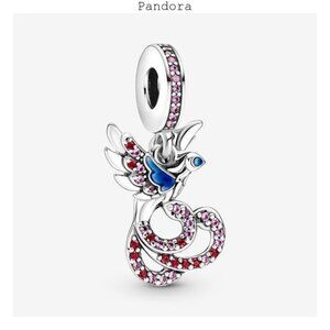 Pandora Silver and Pink Bracelet Charm